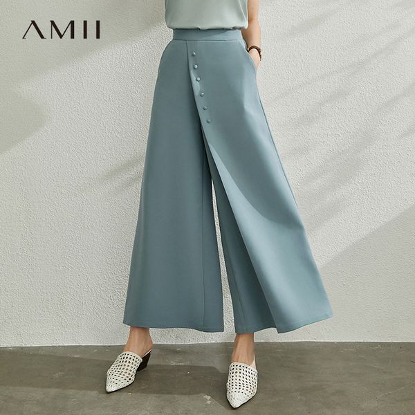 amii minimalism spring summer solid wide leg pants women causal trousers high waist loose long pants 12070188 210319, Black;white
amii minimalism spring summer solid wide leg pants women causal trousers high waist loose long pants 12070188 210319, Black;white