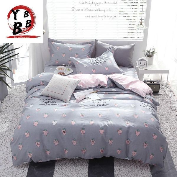 bedding sets pink gray set cute duvet cover strawberry printed bed fruit bedclothes children quilt for girls
bedding sets pink gray set cute duvet cover strawberry printed bed fruit bedclothes children quilt for girls