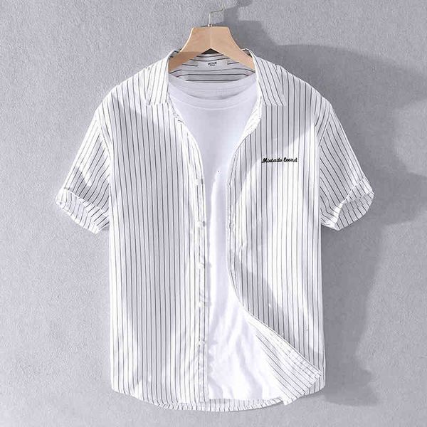 men's t-shirts summer striped casual cotton white shirts for men comfortable brand shirt mens fashion chemise camisa co2i, White;black
men's t-shirts summer striped casual cotton white shirts for men comfortable brand shirt mens fashion chemise camisa co2i, White;black