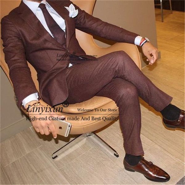 men's suits & blazers fashion brown wedding mens suit peaked laple 2 pieces jacket pants set terno masculino married groom tuxdeo male, White;black
men's suits & blazers fashion brown wedding mens suit peaked laple 2 pieces jacket pants set terno masculino married groom tuxdeo male, White;black