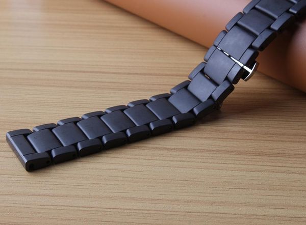 watch bands watchband ceramic black watchbands 22mm straight end solid links accessories general mans strap matte longer, Black;brown
watch bands watchband ceramic black watchbands 22mm straight end solid links accessories general mans strap matte longer, Black;brown