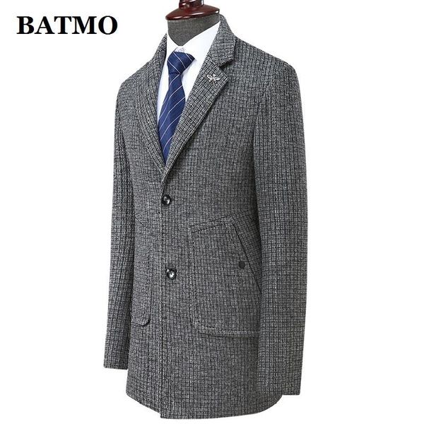 men's trench coats batmo 2021 arrival autumn&winter wool plaid coat men,mens overcoat ,plus-size -4xl a830, Tan;black
men's trench coats batmo 2021 arrival autumn&winter wool plaid coat men,mens overcoat ,plus-size -4xl a830, Tan;black