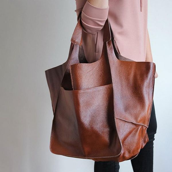 evening bags casual soft large capacity tote women handbags designer luxury pu leather shoulder retro shopper purses travel storage bag
evening bags casual soft large capacity tote women handbags designer luxury pu leather shoulder retro shopper purses travel storage bag