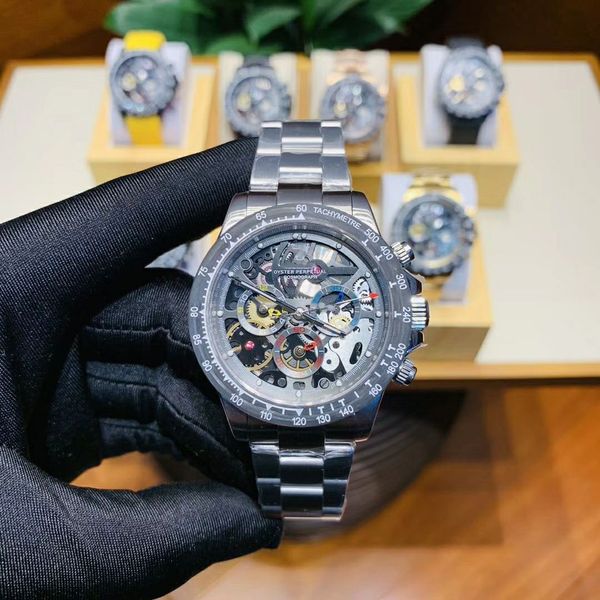 master version luxury mens watch la montoya 116500ln 116503 116506 openworked skeleton tourbillon automatic movement mens fashion watch, Slivery;brown
master version luxury mens watch la montoya 116500ln 116503 116506 openworked skeleton tourbillon automatic movement mens fashion watch, Slivery;brown