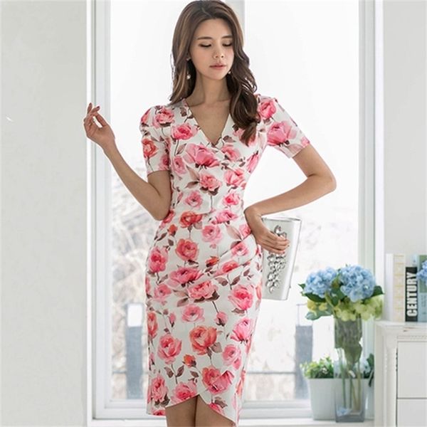 runway summer v-neck floral print women short sleeve bodycon midi pencil office dress 210603, Black;gray
runway summer v-neck floral print women short sleeve bodycon midi pencil office dress 210603, Black;gray