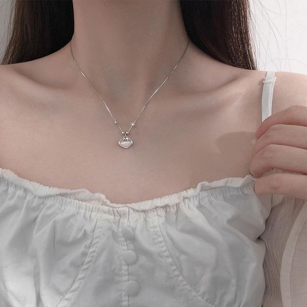 sunglasses frames pure silver wishful small lock necklace, simple design, niche temperament, female clavicle chain, light luxury autumn and
sunglasses frames pure silver wishful small lock necklace, simple design, niche temperament, female clavicle chain, light luxury autumn and