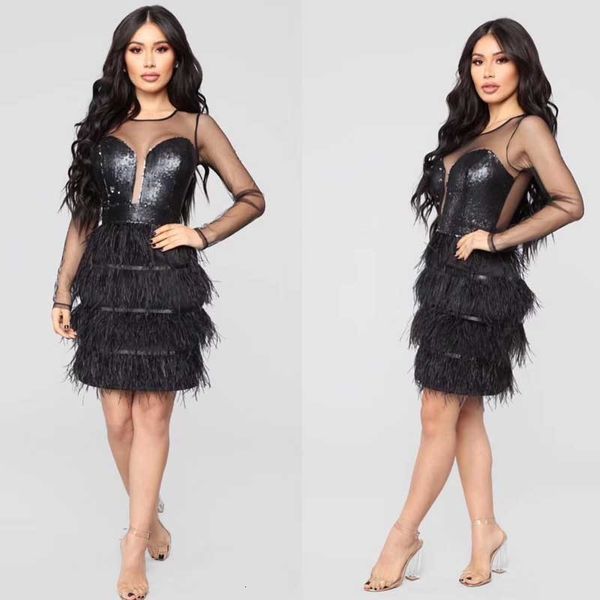 attacked youngest black female mesh sequins celebrity dress bandage party (h2826), Black;gray
attacked youngest black female mesh sequins celebrity dress bandage party (h2826), Black;gray