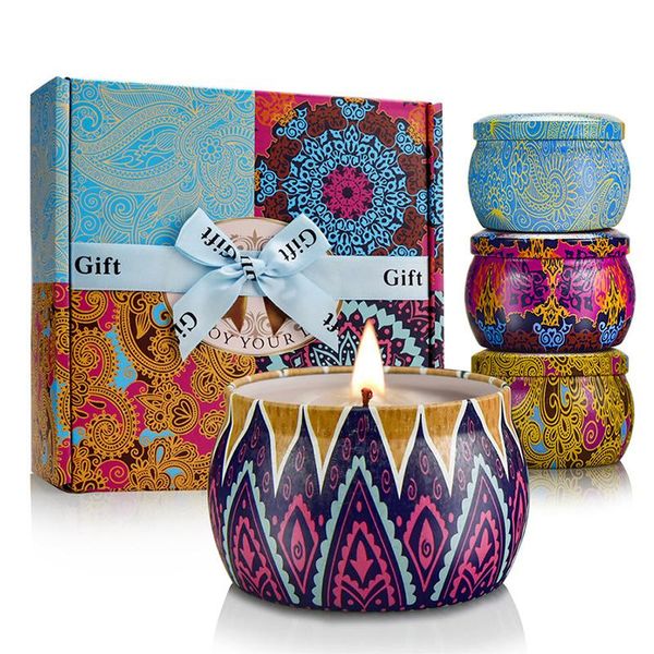 scented candles gift set(4 pcs), natural soy wax portable travel tin candle, lavender, , mediterranean fig, fresh spring
scented candles gift set(4 pcs), natural soy wax portable travel tin candle, lavender, , mediterranean fig, fresh spring