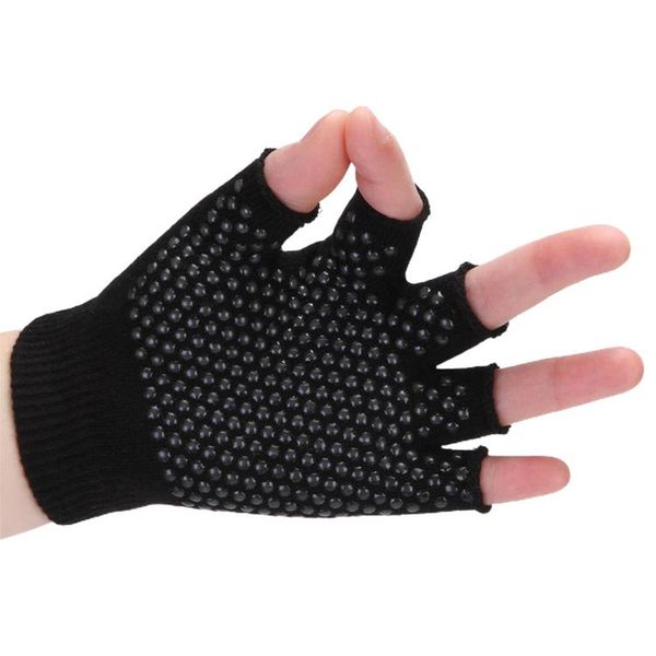 cycling gloves 1 pair yoga sports for women men gym fitness non slip breathable training workout bodybuilding half finger hand protector, Black
cycling gloves 1 pair yoga sports for women men gym fitness non slip breathable training workout bodybuilding half finger hand protector, Black