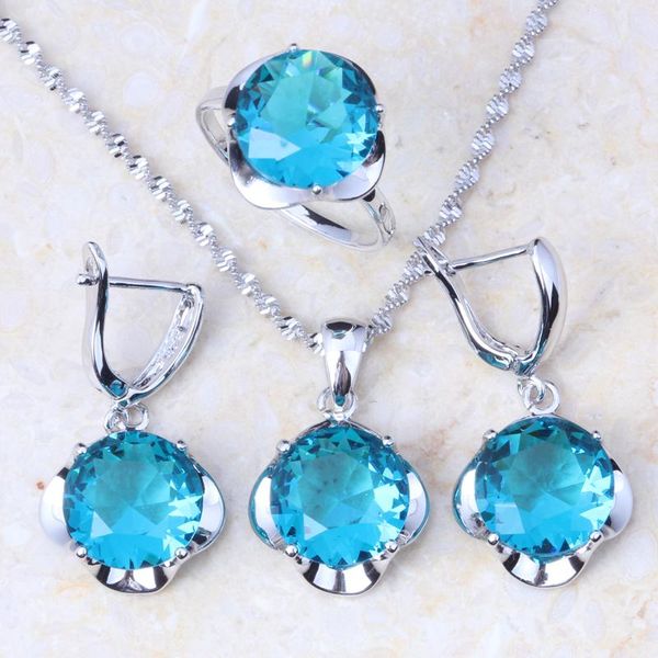 earrings & necklace navy blue sets silver plated earring pendant ring jewelry set austrian zircon crystal t116
earrings & necklace navy blue sets silver plated earring pendant ring jewelry set austrian zircon crystal t116