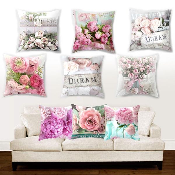 pillow case 1pcs rose flowers polyester cushion cover 45*45cm nordic style home decoration throw for sofa bed car
pillow case 1pcs rose flowers polyester cushion cover 45*45cm nordic style home decoration throw for sofa bed car