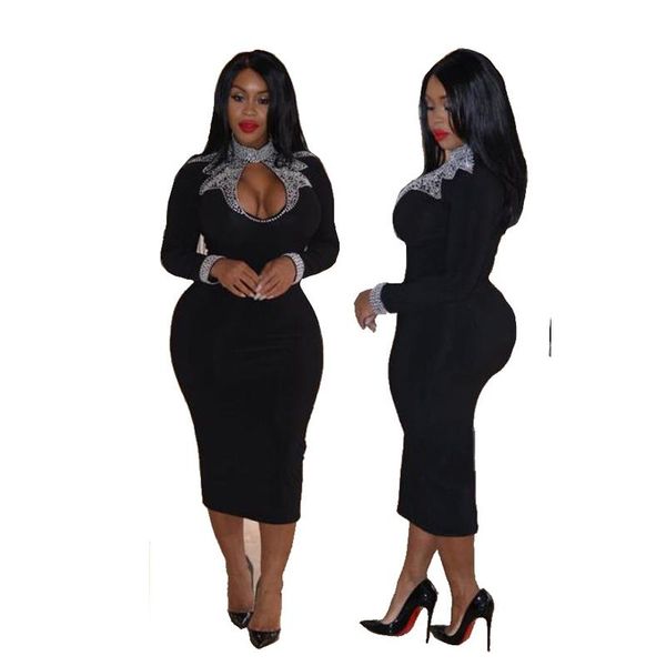 casual dresses fashion black dress women's summer plus size hollow slim rhinestone nightclub elegant s-xxxl, Black;gray
casual dresses fashion black dress women's summer plus size hollow slim rhinestone nightclub elegant s-xxxl, Black;gray