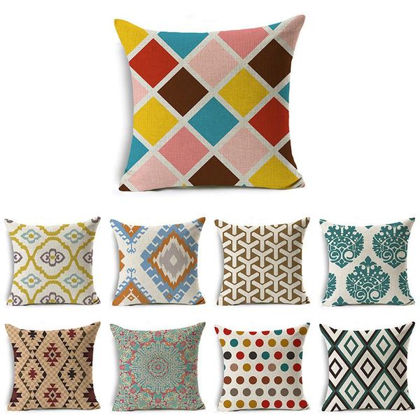 cushion/decorative pillow american geometric cushion cover linen throw case boho mandala sofa bed decorative pillowcase bohemian ethnic home
cushion/decorative pillow american geometric cushion cover linen throw case boho mandala sofa bed decorative pillowcase bohemian ethnic home