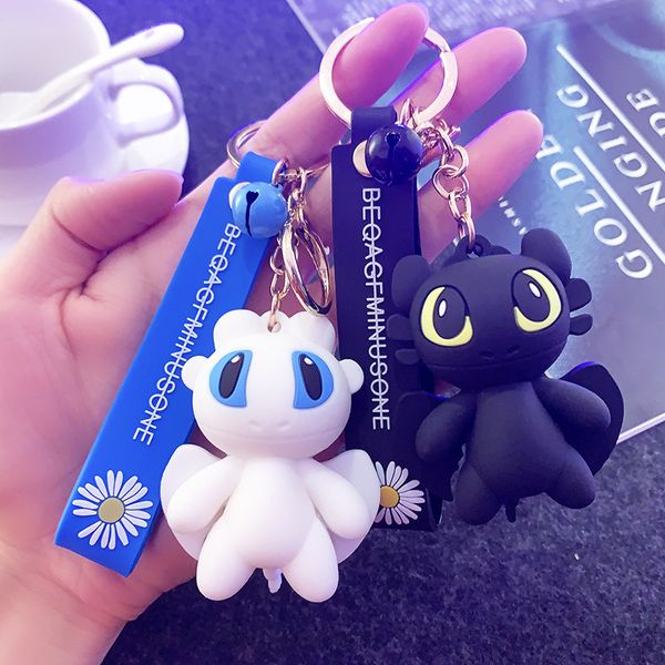 keyring keychain new doll little dinosaur car key pendant cartoon flying dragon creative gifts, Silver
keyring keychain new doll little dinosaur car key pendant cartoon flying dragon creative gifts, Silver