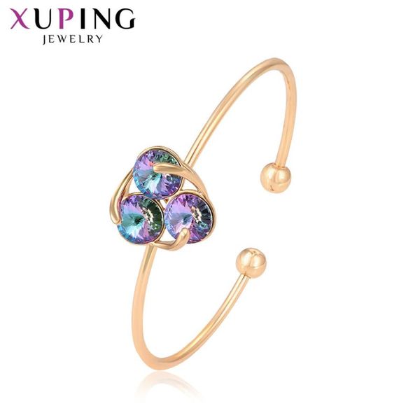 xuping jewelry est elegant crystals bangle for women trendy party engagement birthday gift 50011, Black
xuping jewelry est elegant crystals bangle for women trendy party engagement birthday gift 50011, Black
