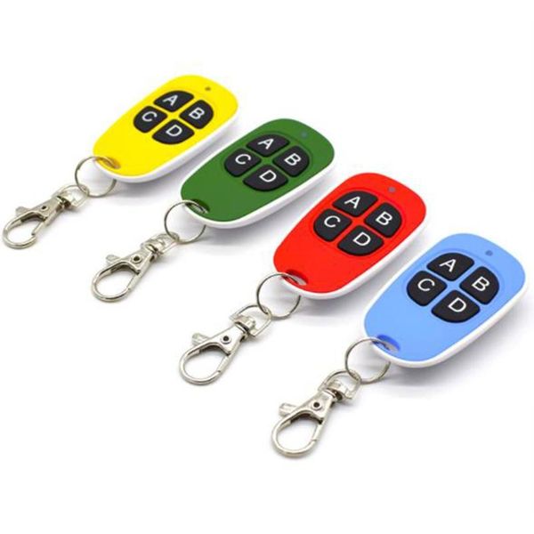 keychains 433mhz 4 keys copy garage door universal remote control cloning electric gate controller with emission led indicator, Silver
keychains 433mhz 4 keys copy garage door universal remote control cloning electric gate controller with emission led indicator, Silver