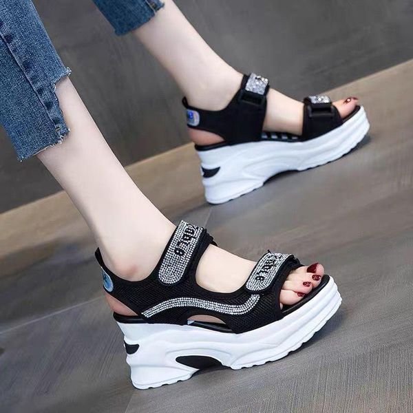 summer online celebrity sandals for women 2021 height increasing insole platform roman shoes, Black
summer online celebrity sandals for women 2021 height increasing insole platform roman shoes, Black
