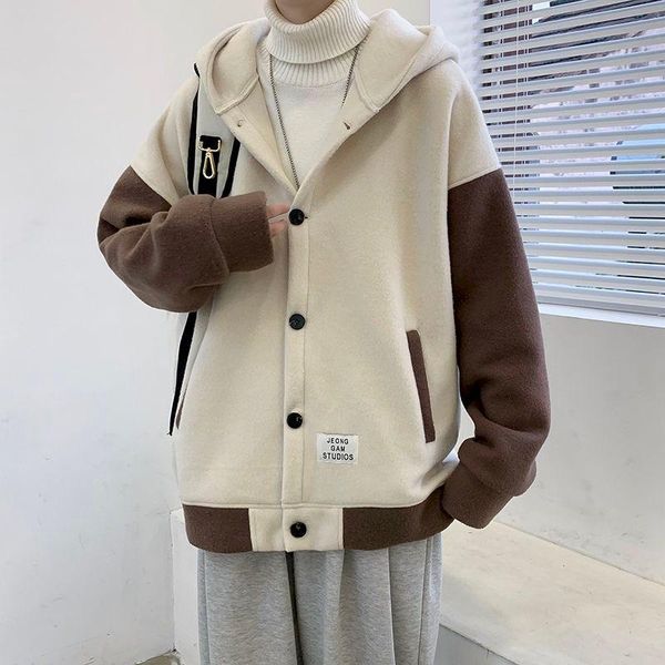 men's hoodies & sweatshirts harajuku japan korea style patchwork fashion men fleece hooded coat male autumn and winter casual gothic, Black
men's hoodies & sweatshirts harajuku japan korea style patchwork fashion men fleece hooded coat male autumn and winter casual gothic, Black