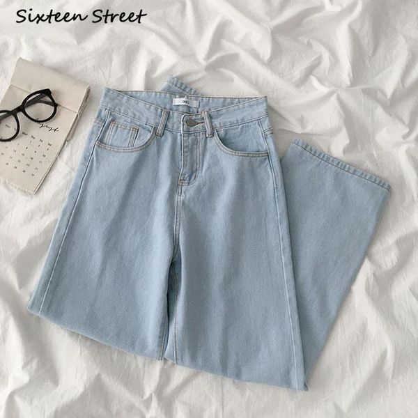 women's jeans baggy women retro washed denim trousers korean style fashion high waist loose wide leg pants boyfriend quality, Blue
women's jeans baggy women retro washed denim trousers korean style fashion high waist loose wide leg pants boyfriend quality, Blue