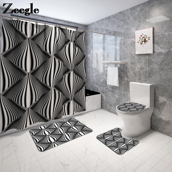 modern style bathroom carpet rug bath mat and waterproof shower curtain set home decor toilet non-slip floor mats
modern style bathroom carpet rug bath mat and waterproof shower curtain set home decor toilet non-slip floor mats