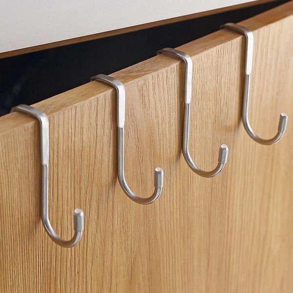 hooks & rails coat hanger 304 stainless steel door back hook s-shape kitchen bathroom hat towel storage small items
hooks & rails coat hanger 304 stainless steel door back hook s-shape kitchen bathroom hat towel storage small items