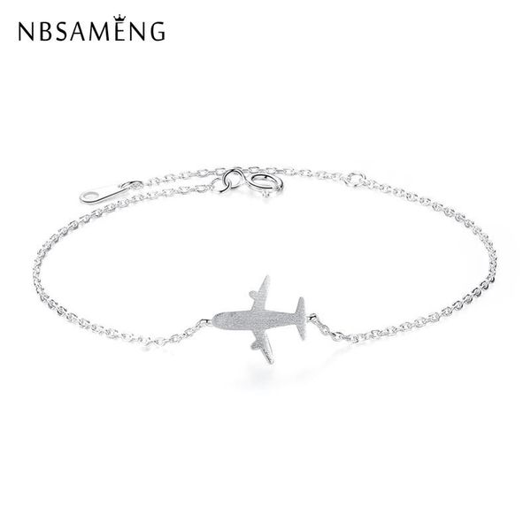 link, chain nbsamneg 100% 925 sterling silver bracelet love travel matte aircraft airplane plane bracelets & bangles for women jewelry, Black
link, chain nbsamneg 100% 925 sterling silver bracelet love travel matte aircraft airplane plane bracelets & bangles for women jewelry, Black