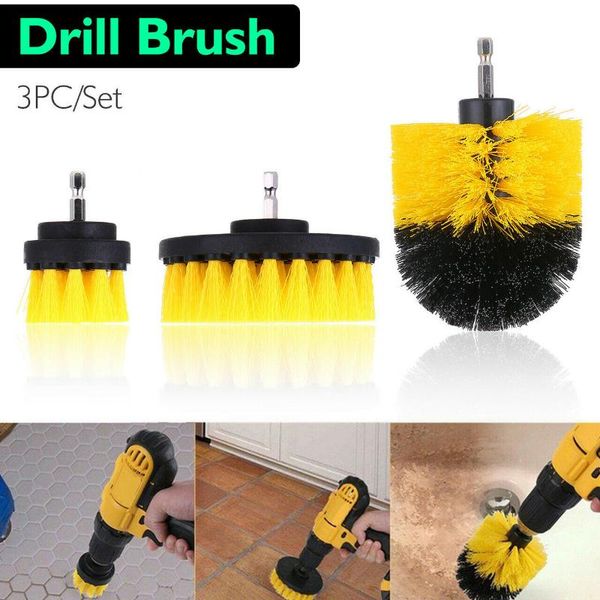 car sponge 2/3.5/4 inch drill scrubber brush 3pcs carpet cleaning for valeting detailing bathroom nylon yellow
car sponge 2/3.5/4 inch drill scrubber brush 3pcs carpet cleaning for valeting detailing bathroom nylon yellow