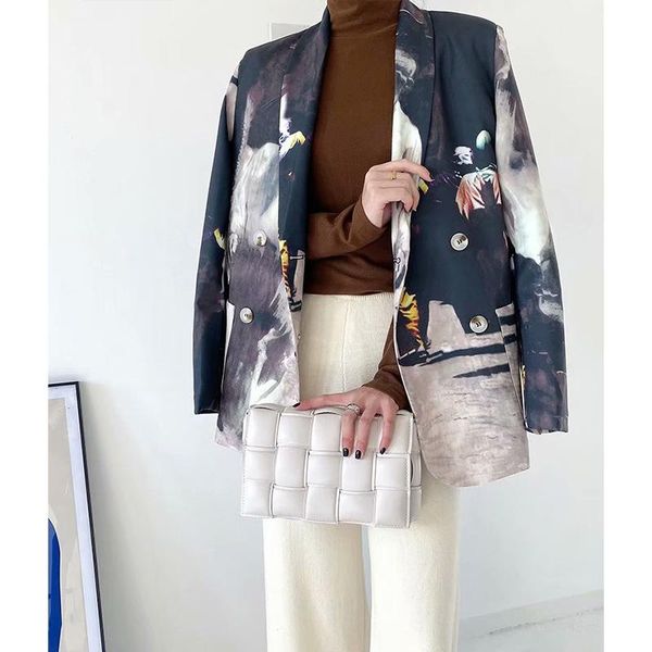 autumn women tie-dyed jacket coats casual spring character printing overcoat fashion long sleeve outwear women's jackets, Black;brown
autumn women tie-dyed jacket coats casual spring character printing overcoat fashion long sleeve outwear women's jackets, Black;brown