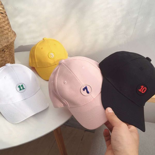 children's baseball cap korean digital embroidered boys girls sun hat baby's fashion hat, Yellow
children's baseball cap korean digital embroidered boys girls sun hat baby's fashion hat, Yellow