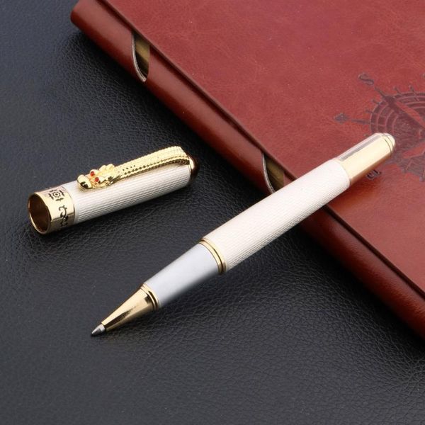 ballpoint pens jinhao 1000 metal ball point white dragon golden rollerball stationery office school supplies ink, Blue;orange
ballpoint pens jinhao 1000 metal ball point white dragon golden rollerball stationery office school supplies ink, Blue;orange