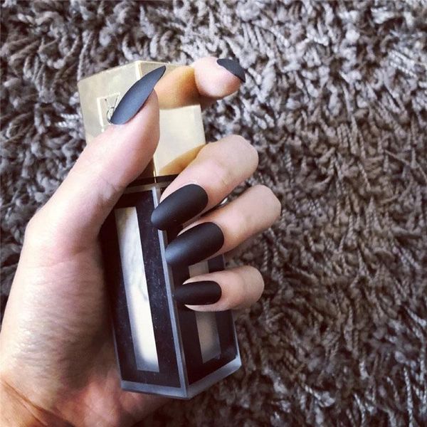 false nails 24pcs matte black square long fake nail art stickers with glue women fashion simple medium length tips, Red;gold
false nails 24pcs matte black square long fake nail art stickers with glue women fashion simple medium length tips, Red;gold