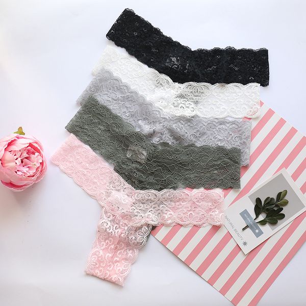 women's g-strings panties underwear women s//l size lace lingerie panty thongs g string tanga t-back seamless female, Black;white
women's g-strings panties underwear women s//l size lace lingerie panty thongs g string tanga t-back seamless female, Black;white