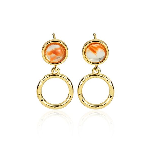 korea style romantic opal earrings for women trendy metal dangle earing jewelry cute hanging earrings, Silver
korea style romantic opal earrings for women trendy metal dangle earing jewelry cute hanging earrings, Silver