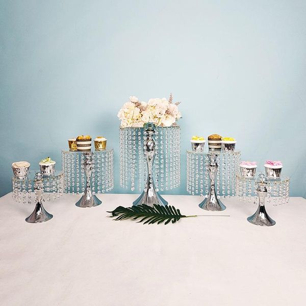 5pcs gold or silver crystal macaron round cake stand acrylic tray birthday wedding display rack decorating tools other bakeware
5pcs gold or silver crystal macaron round cake stand acrylic tray birthday wedding display rack decorating tools other bakeware