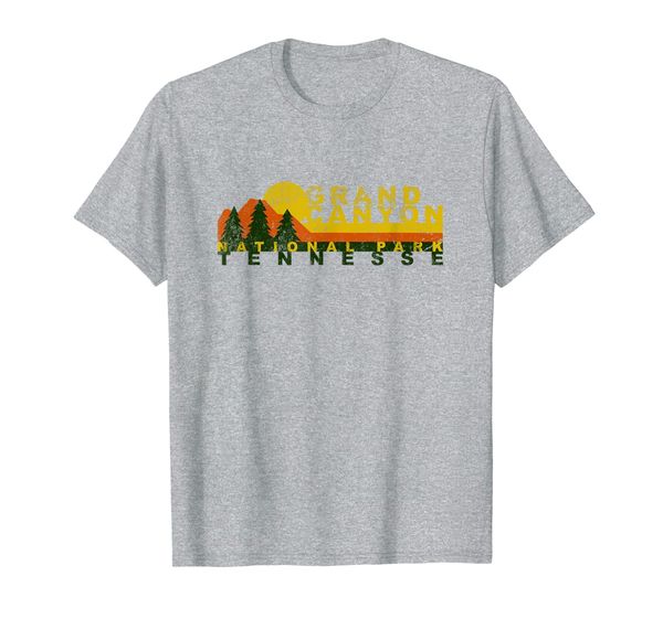 vintage grand canyon national park mountain sunset treeline t-shirt, White;black
vintage grand canyon national park mountain sunset treeline t-shirt, White;black