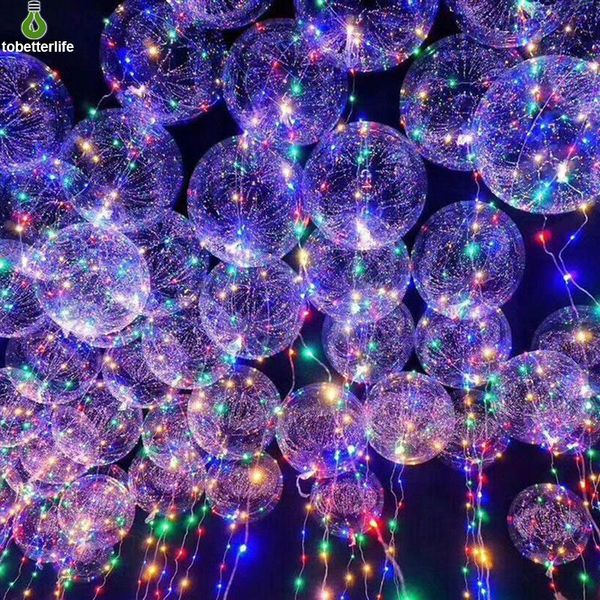 bobo ball led string balloon light transparent for christmas halloween wedding party home decoration
bobo ball led string balloon light transparent for christmas halloween wedding party home decoration