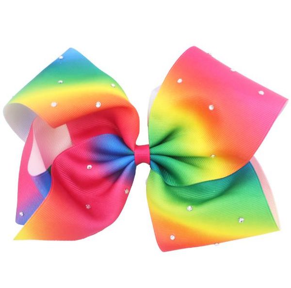 2021 new arrival 6inch large ombre rainbow grosgrain ribbon hair bow rhinestone girls hairpin hair accessories 24pcs/, Slivery;white
2021 new arrival 6inch large ombre rainbow grosgrain ribbon hair bow rhinestone girls hairpin hair accessories 24pcs/, Slivery;white