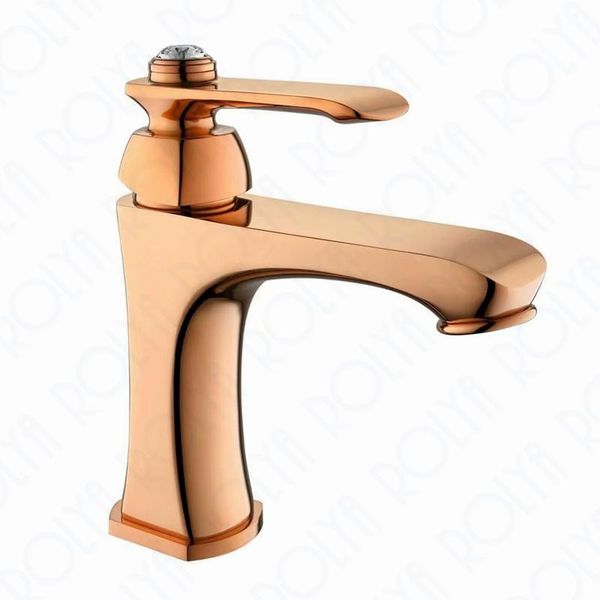 bathroom sink faucets rolya solid brass single hole luxury faucet basin mixer taps rose golden/orb/chrome/black
bathroom sink faucets rolya solid brass single hole luxury faucet basin mixer taps rose golden/orb/chrome/black