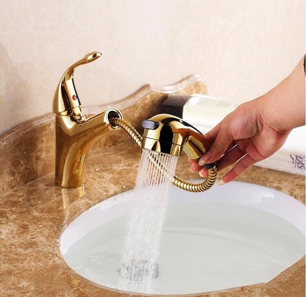 bathroom sink faucets basin deck mounted golden finish pull out kitchen & faucet mixer tap rainfall/flow h1323
bathroom sink faucets basin deck mounted golden finish pull out kitchen & faucet mixer tap rainfall/flow h1323