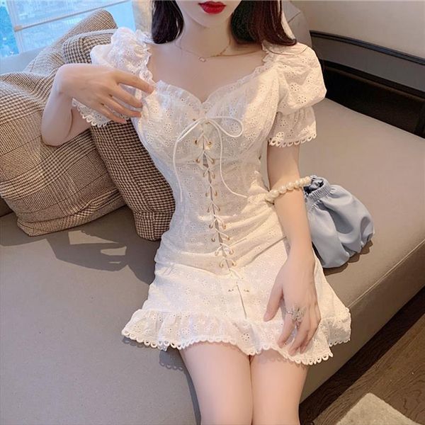 summer french retro flower embroidery women dresses off shoulder jacquard waist slimming lace up, Black;gray
summer french retro flower embroidery women dresses off shoulder jacquard waist slimming lace up, Black;gray
