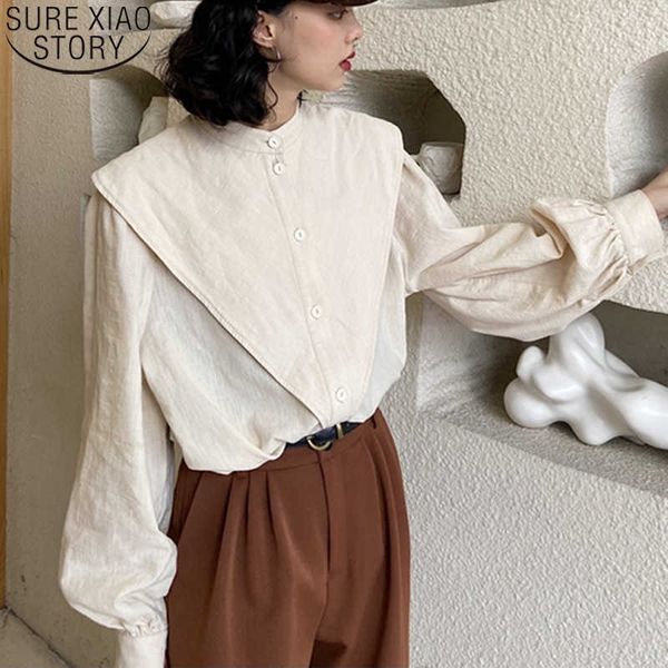 spring vintage white cotton linen blouses korean office blouse women lantern sleeve autumn casual button up ladies shirt 12382 210527
spring vintage white cotton linen blouses korean office blouse women lantern sleeve autumn casual button up ladies shirt 12382 210527