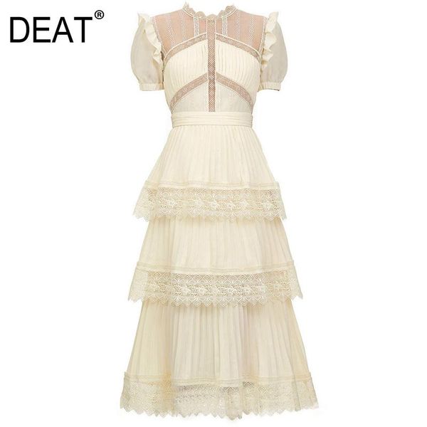 casual dresses deat woman short sleeve dress holot out lace embroidery cake beige solid long length slim high waist 2021 summer 15ht333, Black;gray
casual dresses deat woman short sleeve dress holot out lace embroidery cake beige solid long length slim high waist 2021 summer 15ht333, Black;gray
