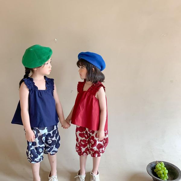 korea style girls 2 pcs set t shirt +printed shorts summer cotton kids suit 2-7 years clothing sets, White
korea style girls 2 pcs set t shirt +printed shorts summer cotton kids suit 2-7 years clothing sets, White