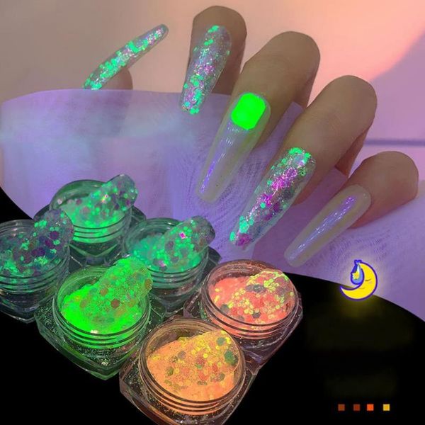 nail glitter 6 boxes luminous sequins easy to carry exquisite detachable art fashion diy design manicure decor for professional, Silver;gold
nail glitter 6 boxes luminous sequins easy to carry exquisite detachable art fashion diy design manicure decor for professional, Silver;gold