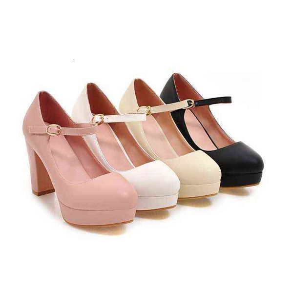 spring and autumn high-heeled round head korean commuter women's sho buckle thick heel waterproof platform single size 32-43
spring and autumn high-heeled round head korean commuter women's sho buckle thick heel waterproof platform single size 32-43