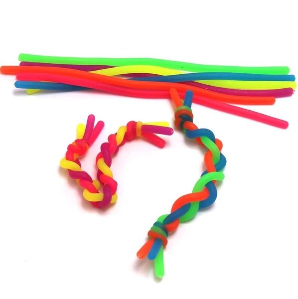 newdecompression rope noodle ropes sensory toys kids flexible glue ropes stretchy string neon slings
newdecompression rope noodle ropes sensory toys kids flexible glue ropes stretchy string neon slings