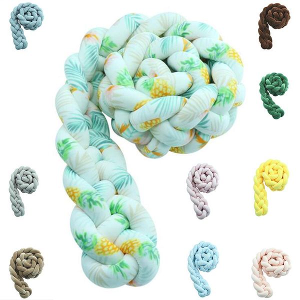 300cm baby cushion bumpers kids knot weaving bedding cot crib children room for care sets
300cm baby cushion bumpers kids knot weaving bedding cot crib children room for care sets