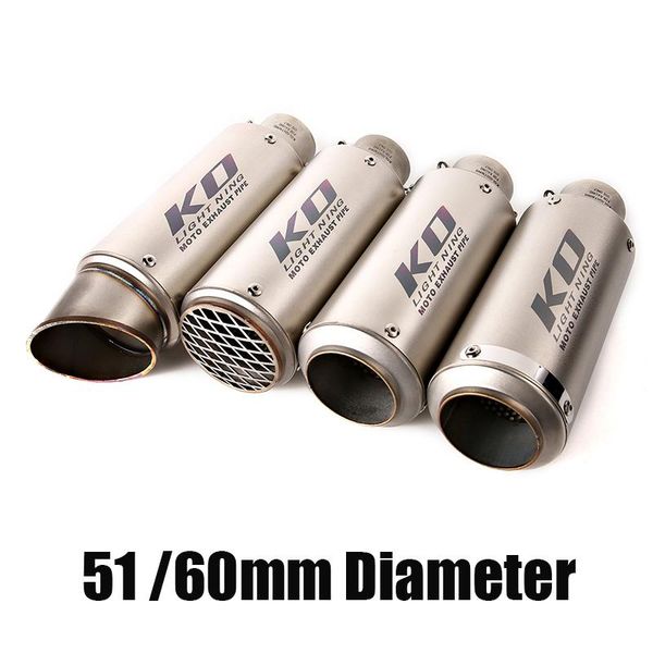motorcycle exhaust system 38-51mm / 38-60mm pipe modified vent muffler tips stainless steel no for dirt bike universal
motorcycle exhaust system 38-51mm / 38-60mm pipe modified vent muffler tips stainless steel no for dirt bike universal