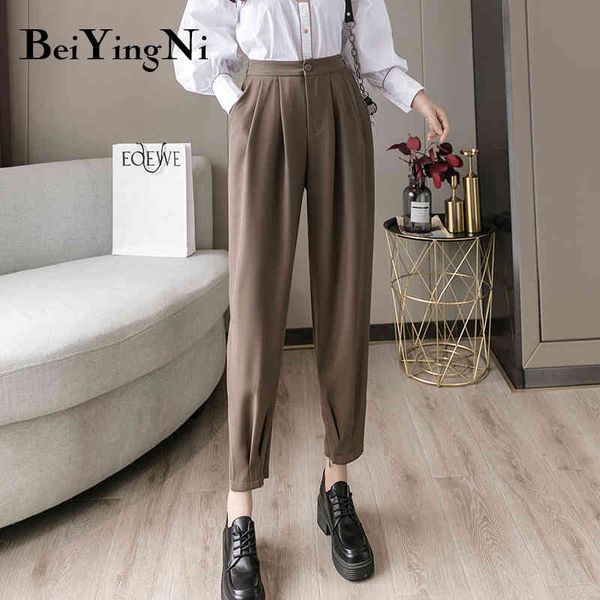 vintage women pants autumn high waist korean work wear suit female black leisure trousers pantalones mujer 210427, Black;white
vintage women pants autumn high waist korean work wear suit female black leisure trousers pantalones mujer 210427, Black;white