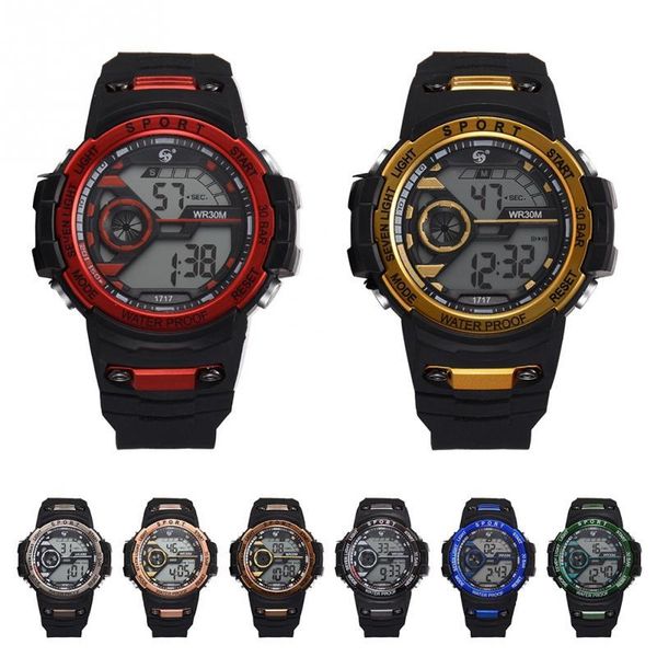 wristwatches fashion men's watch unique digital outdoor male wrist electronic sport watches clock luxury business, Slivery;brown
wristwatches fashion men's watch unique digital outdoor male wrist electronic sport watches clock luxury business, Slivery;brown